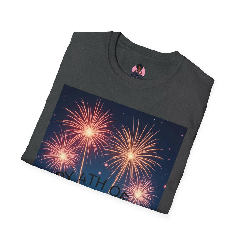 4th of July Fireworks T-Shirt, Unisex Summer Tee, Patriotic Shirt, Independence Day Celebration Wear, Holiday Gift Idea