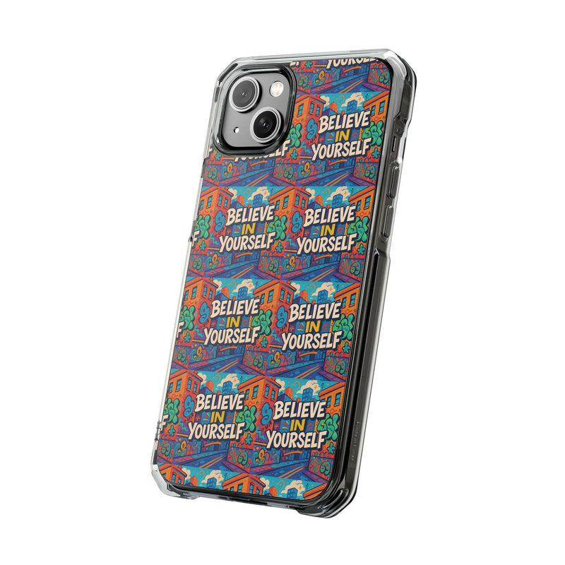 Inspirational Phone Case for Self-Belief | Magnetic Clear Impact Cases, Custom Phone Cover, Motivation Accessory, Gift for Teens, [...]