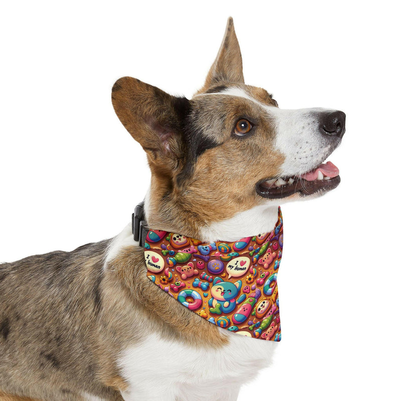 Vibrant and colorful bandana showcasing intricate patterns for stylish fashion accessory purposes