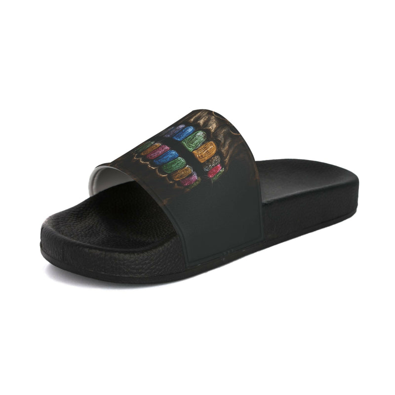 Colorful Graphic Men's Slide Sandals - Cool Summer Footwear, Casual Beach Slides, Unique Gift Idea, Trendy Pool Sandals, Stylish [...]