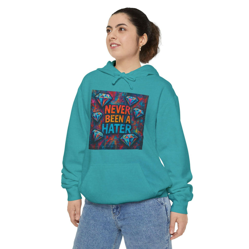 Vibrant Unisex Hoodie with Positive Vibes - Perfect Gift for Friends, Casual Wear, Street Style, Motivational Gift, Hooded Sweatshirt