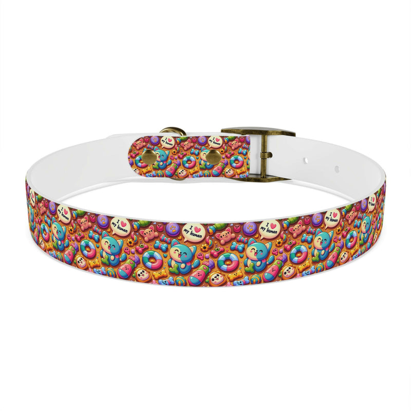 Colorful Dog Collar with Fun Emoji Designs, Adjustable Pet Accessory, Dog Leash, Gift for Dog Lovers, Cute Pet Supplies