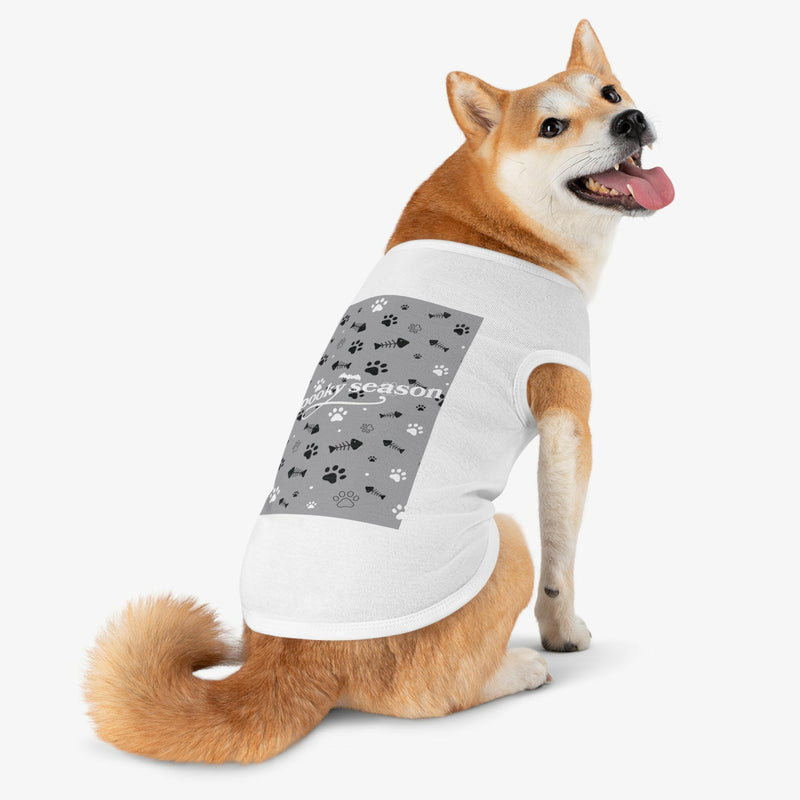 Stylish Pet Tank Top - Cute Dog Apparel for Summer, Pet Halloween Costume, Goody Bag Gift, Trendy Dog Clothing, Pet Birthday Outfit