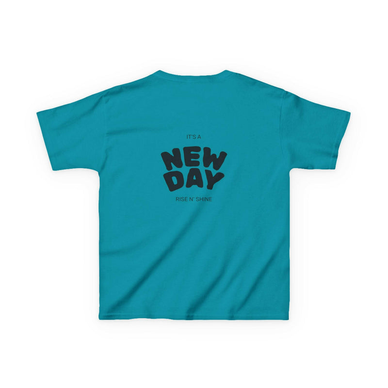 Kids Motivational Tee: Believe You Can, New Day Inspiration, Youth T-Shirt, Positive Message Gift, Fun Everyday Wear