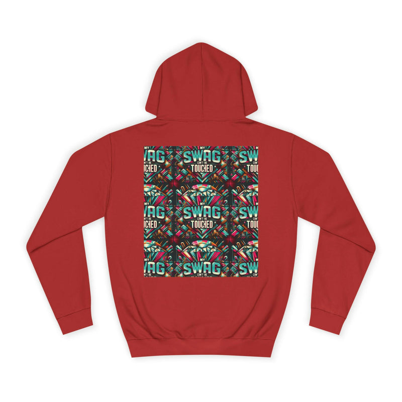 My Swag Touched Unisex College Hoodie, Stylish Sweatshirt, Trendy Apparel, Gift for Students, Casual Wear for College, Cozy Hooded Jacket