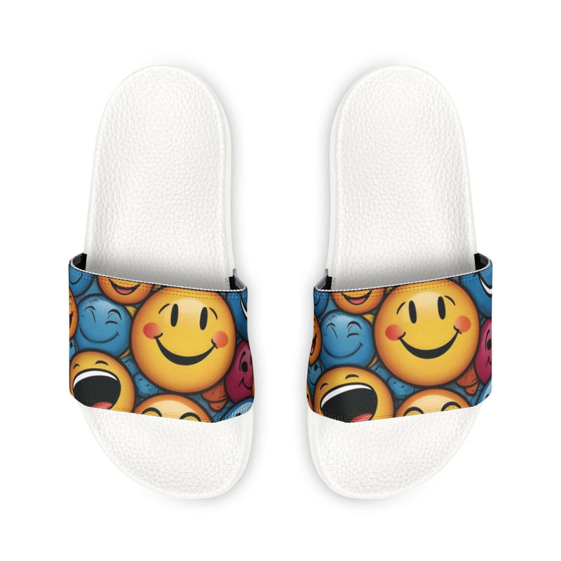 Vibrant Emoji Sandals - Fun Summer Footwear, Stylish Casual Slides, Beach Essentials, Gift for Her, Emoji Lover Sandals