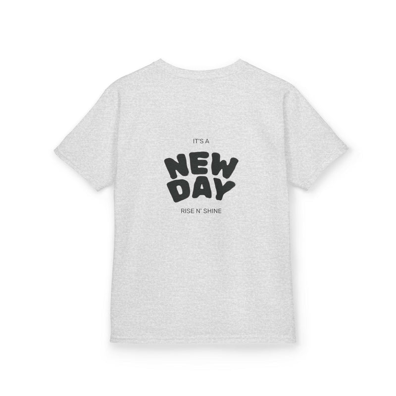 Kids Motivational Tee: Believe You Can, New Day Inspiration, Youth T-Shirt, Positive Message Gift, Fun Everyday Wear