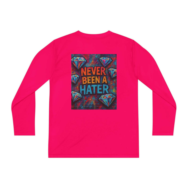 Youth Long Sleeve Tee, Trendy Graphic Shirt, Gift for Teens, Cool Statement Apparel, Casual Wear, Everyday Fun