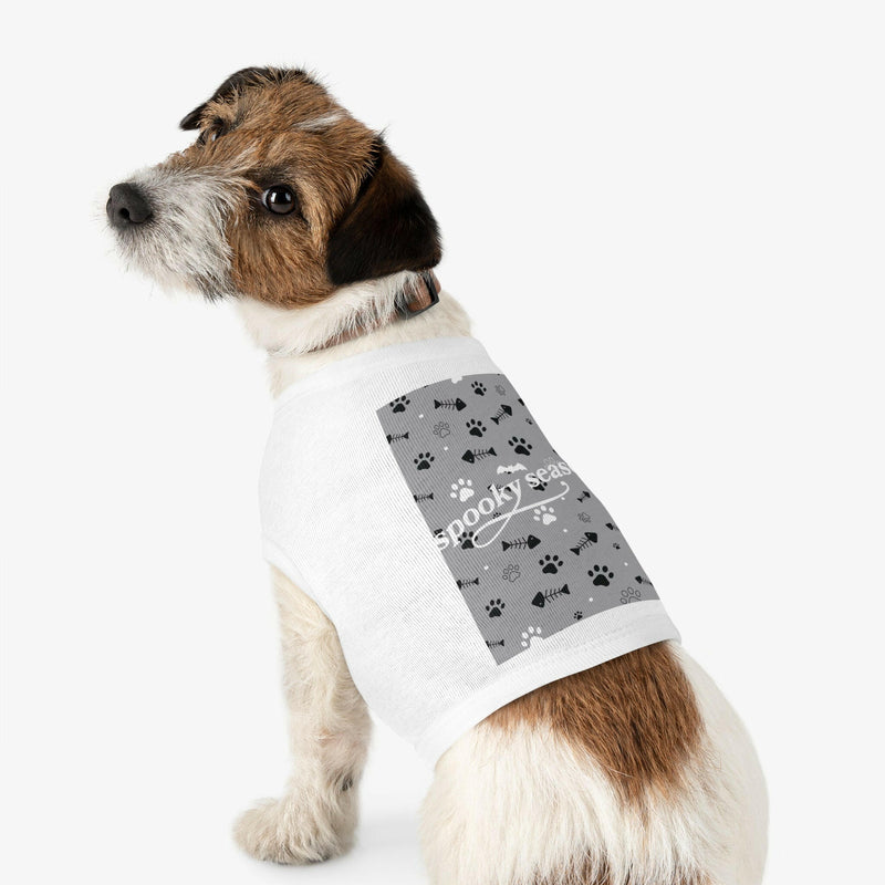 Stylish Pet Tank Top - Cute Dog Apparel for Summer, Pet Halloween Costume, Goody Bag Gift, Trendy Dog Clothing, Pet Birthday Outfit