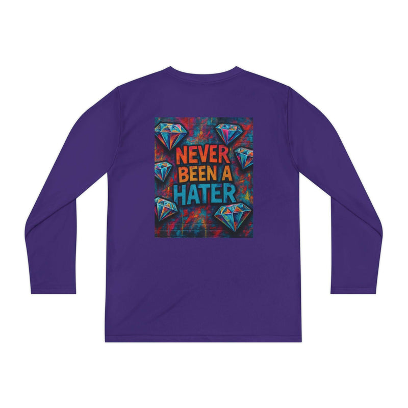 Youth Long Sleeve Tee, Trendy Graphic Shirt, Gift for Teens, Cool Statement Apparel, Casual Wear, Everyday Fun
