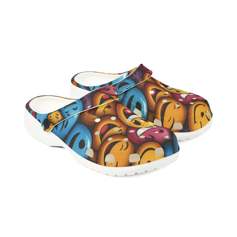 Colorful Emoji Foam Shoes, Fun Slippers for Summer, Unique Gifts for Kids & Adults, Perfect for Parties, Beachwear, Casual Comfort