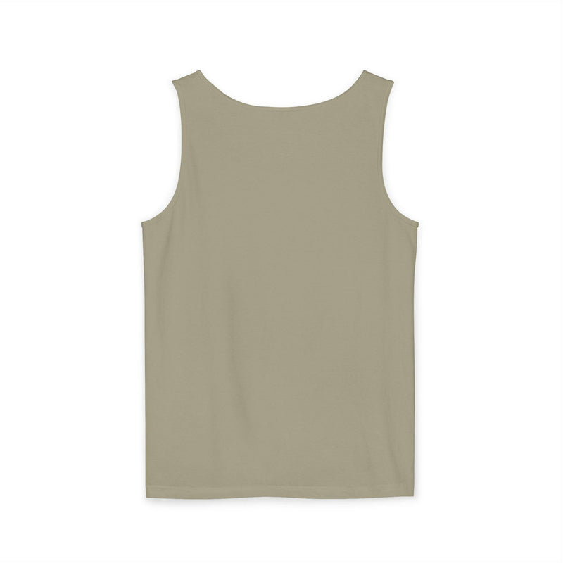 Icy Vibes Garment-Dyed Tank Top - Chill Summer Wear, Beach Fashion, Ice-Themed Gift, Casual Layering Piece, Unisex Beachwear