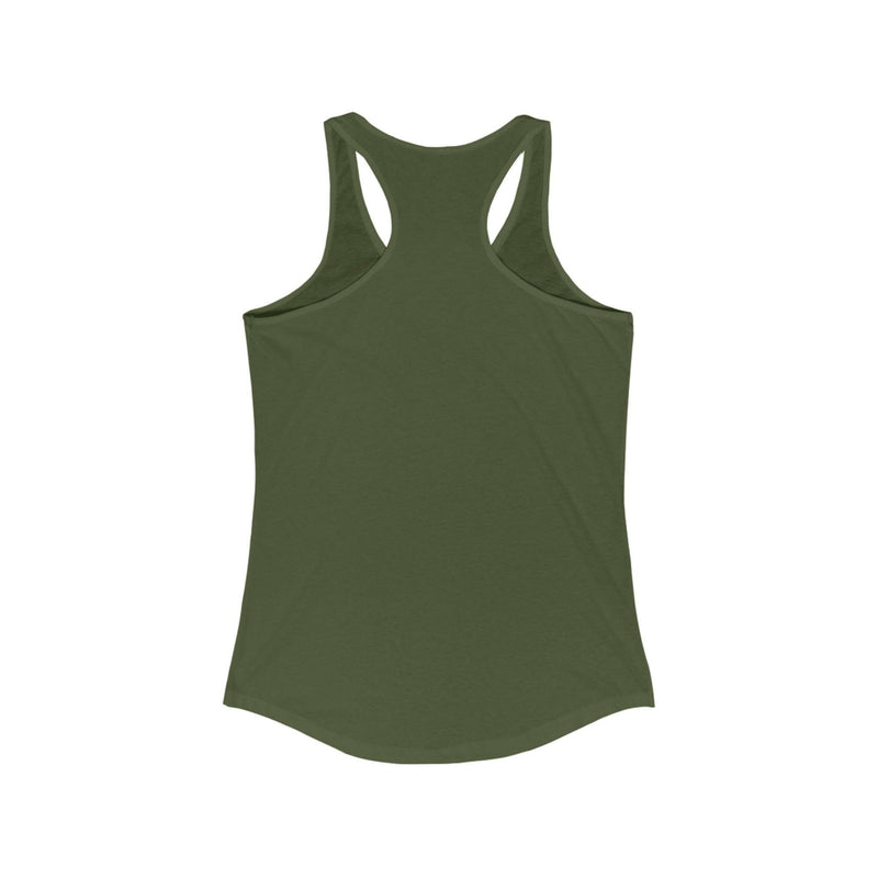 Faith Love Hope Women's Ideal Racerback Tank, Inspirational Workout Top, Summer Activewear, Gift for Her, Positive Vibes Apparel
