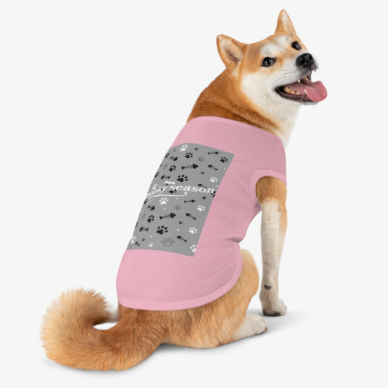 Stylish Pet Tank Top - Cute Dog Apparel for Summer, Pet Halloween Costume, Goody Bag Gift, Trendy Dog Clothing, Pet Birthday Outfit