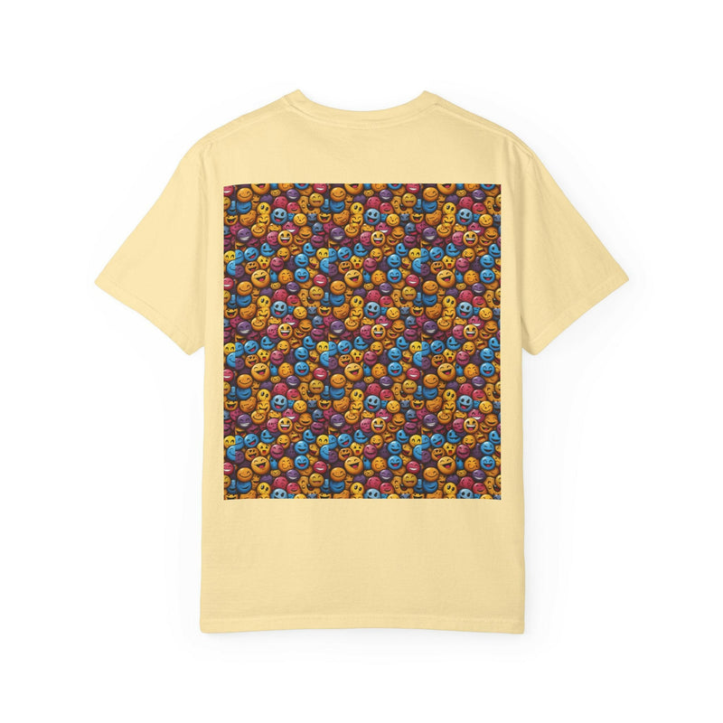 Colorful Emoji T-Shirt, Fun Graphic Tee, Gift for Friends, Summer Vibes, Casual Wear, Happy Shirt, Festival Apparel