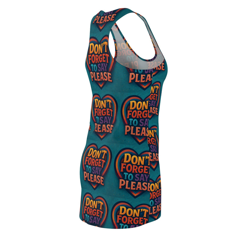 Motivational racerback tank top with inspiring design for enhanced workout performance and style