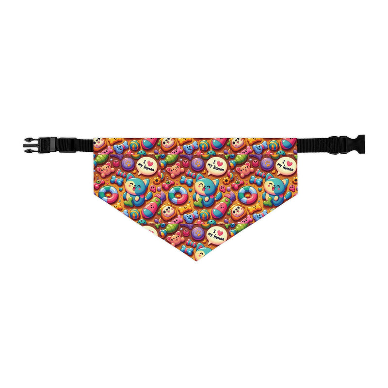 Vibrant and colorful bandana showcasing intricate patterns for stylish fashion accessory purposes