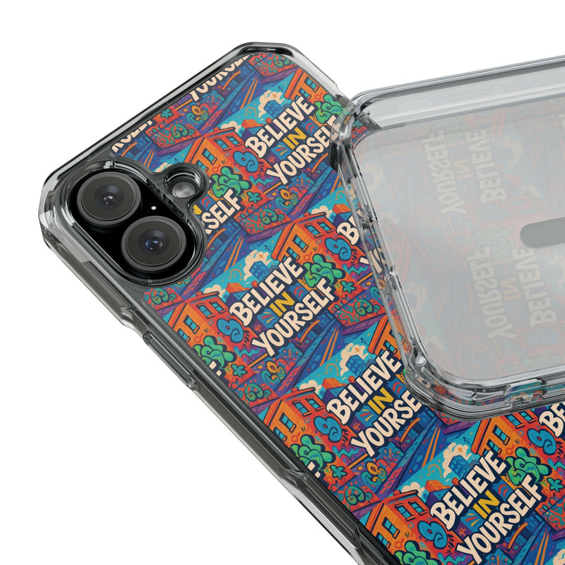 Inspirational Phone Case for Self-Belief | Magnetic Clear Impact Cases, Custom Phone Cover, Motivation Accessory, Gift for Teens, [...]