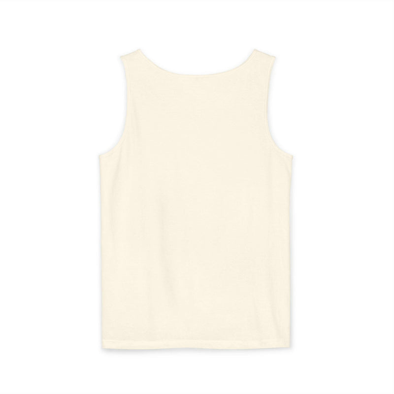 Icy Vibes Garment-Dyed Tank Top - Chill Summer Wear, Beach Fashion, Ice-Themed Gift, Casual Layering Piece, Unisex Beachwear