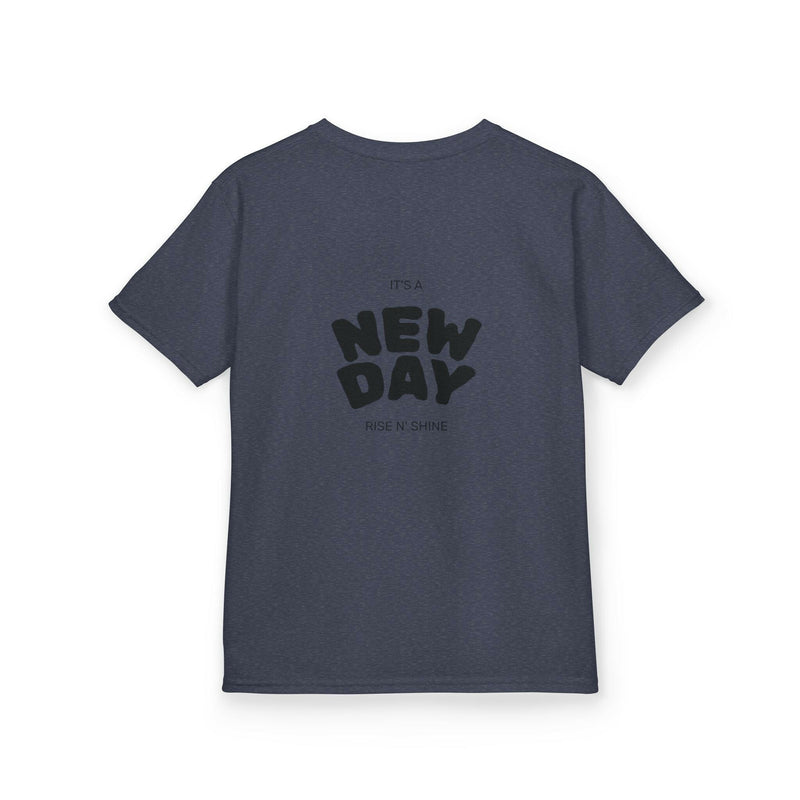 Kids Motivational Tee: Believe You Can, New Day Inspiration, Youth T-Shirt, Positive Message Gift, Fun Everyday Wear