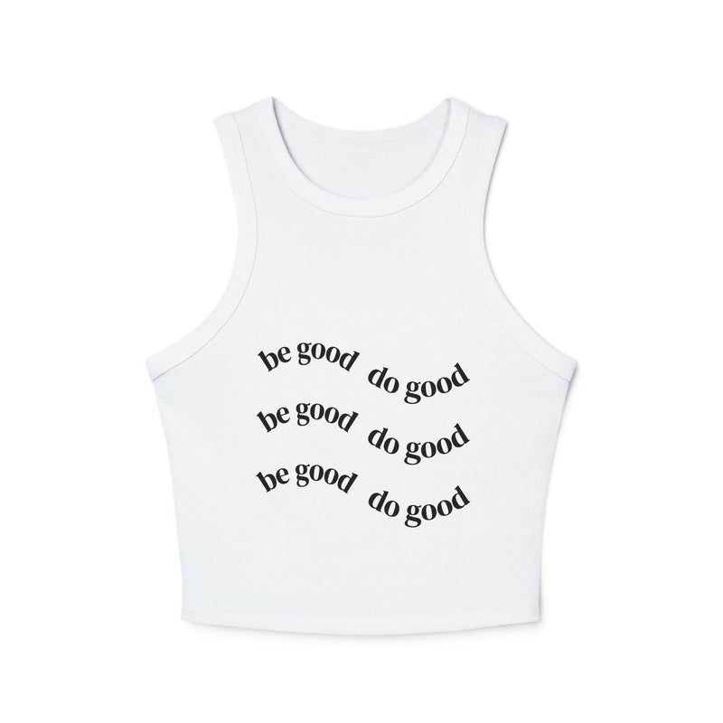 Graphic Racer Tank Top featuring Sarcasm University design, perfect casual wear for sarcasm enthusiasts and graphic tee lovers.