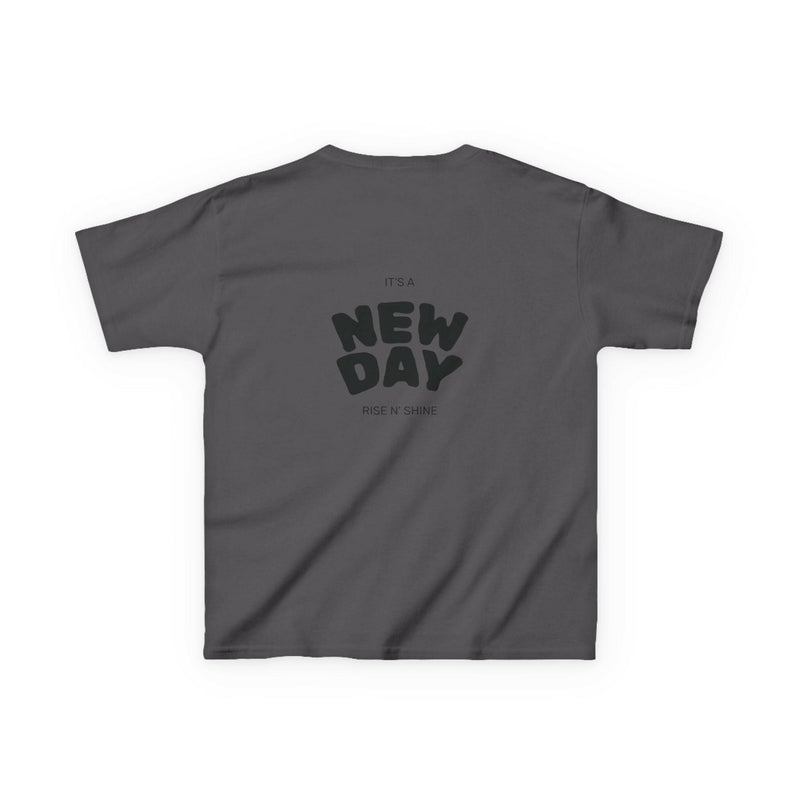 Kids Motivational Tee: Believe You Can, New Day Inspiration, Youth T-Shirt, Positive Message Gift, Fun Everyday Wear