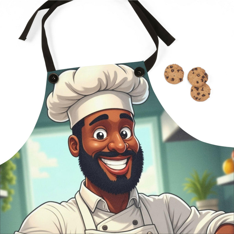 Premium Chef Apron featuring innovative culinary design for professional and home kitchens, enhancing cooking experiences.