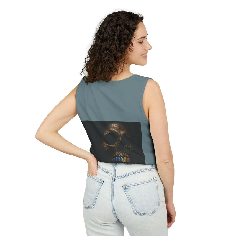 Spooky Season Tank Top, Halloween Apparel, Unisex Summer Shirt, Festival Tank, Casual Wear, Halloween Celebration Outfit