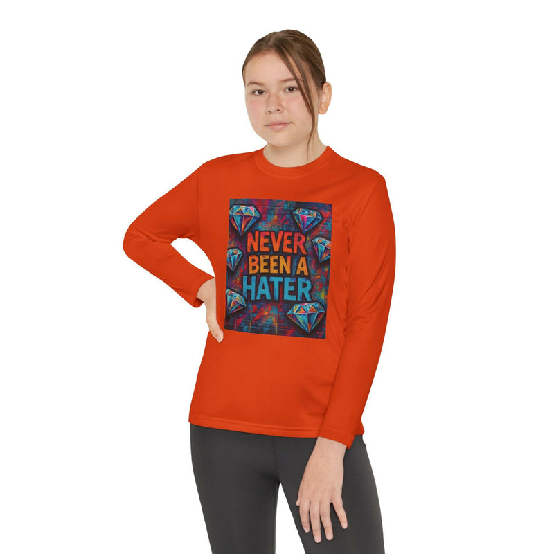 Youth Long Sleeve Tee, Trendy Graphic Shirt, Gift for Teens, Cool Statement Apparel, Casual Wear, Everyday Fun