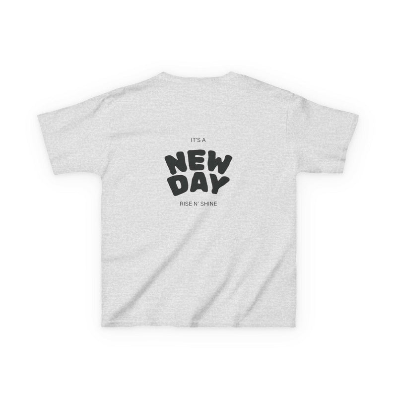Kids Motivational Tee: Believe You Can, New Day Inspiration, Youth T-Shirt, Positive Message Gift, Fun Everyday Wear
