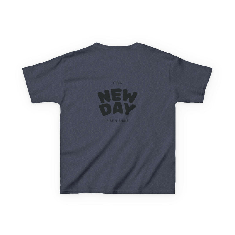 Kids Motivational Tee: Believe You Can, New Day Inspiration, Youth T-Shirt, Positive Message Gift, Fun Everyday Wear