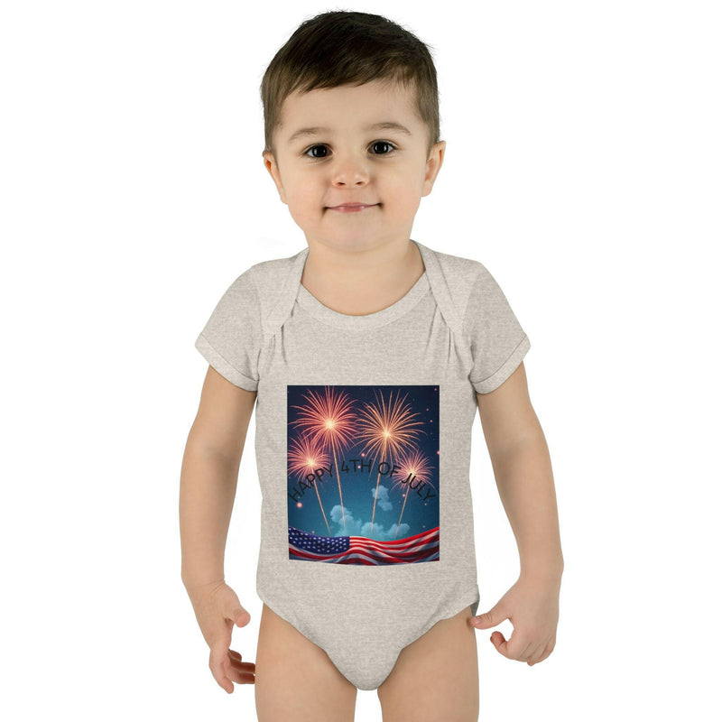 Independence Day Baby Bodysuit, Fireworks Infant Onesie, 4th of July Outfit, Baby Shower Gift, Summer Celebration Apparel