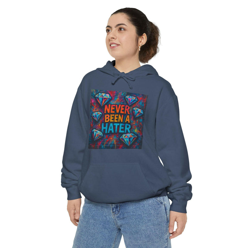 Vibrant Unisex Hoodie with Positive Vibes - Perfect Gift for Friends, Casual Wear, Street Style, Motivational Gift, Hooded Sweatshirt