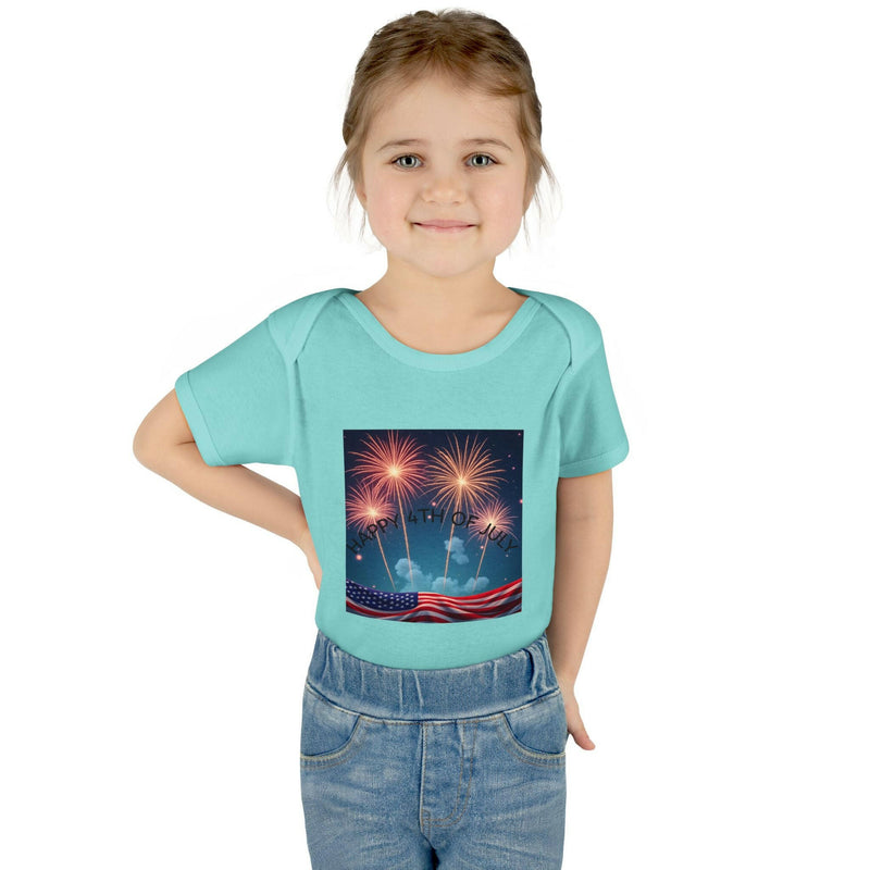 Independence Day Baby Bodysuit, Fireworks Infant Onesie, 4th of July Outfit, Baby Shower Gift, Summer Celebration Apparel
