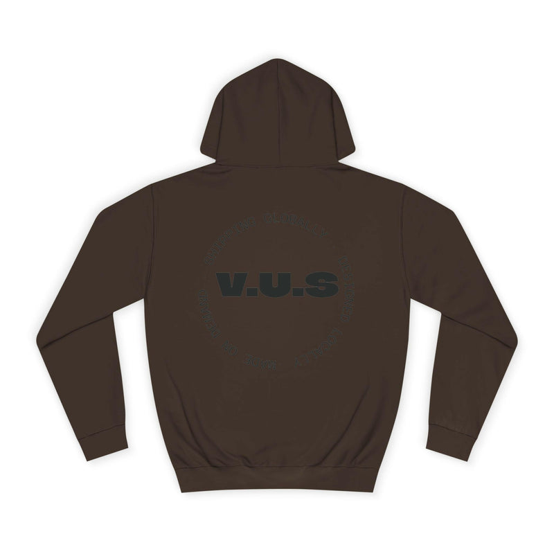 Unisex Heart Vibe College Hoodie, Casual Fashion Hoodie, Cute Gift for Students, Cozy College Wear, Trendy Streetwear