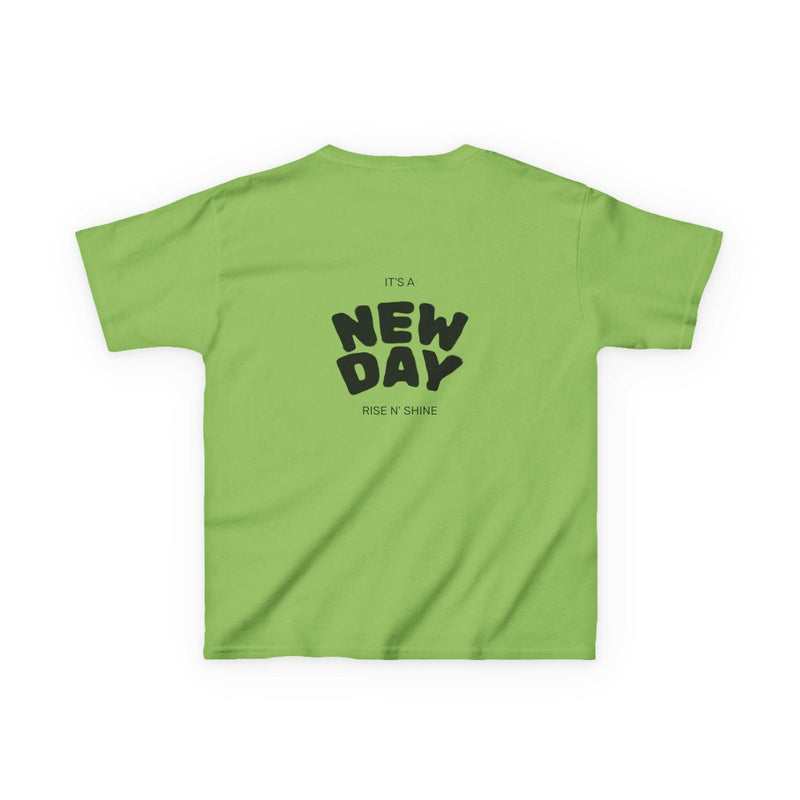 Kids Motivational Tee: Believe You Can, New Day Inspiration, Youth T-Shirt, Positive Message Gift, Fun Everyday Wear