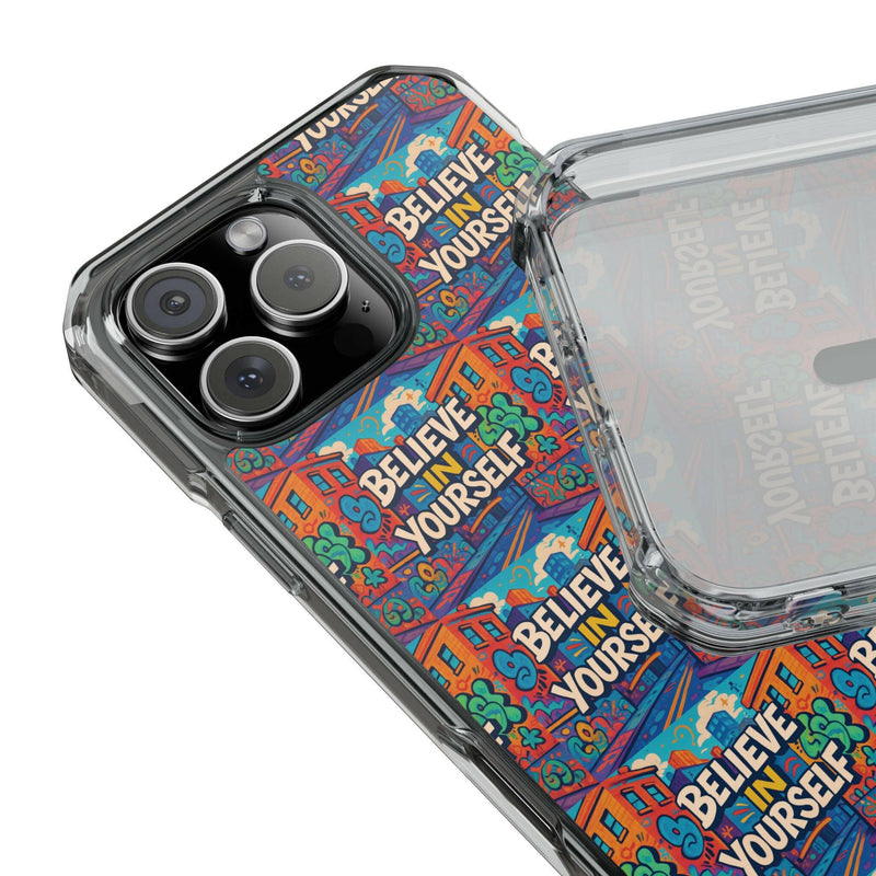 Inspirational Phone Case for Self-Belief | Magnetic Clear Impact Cases, Custom Phone Cover, Motivation Accessory, Gift for Teens, [...]