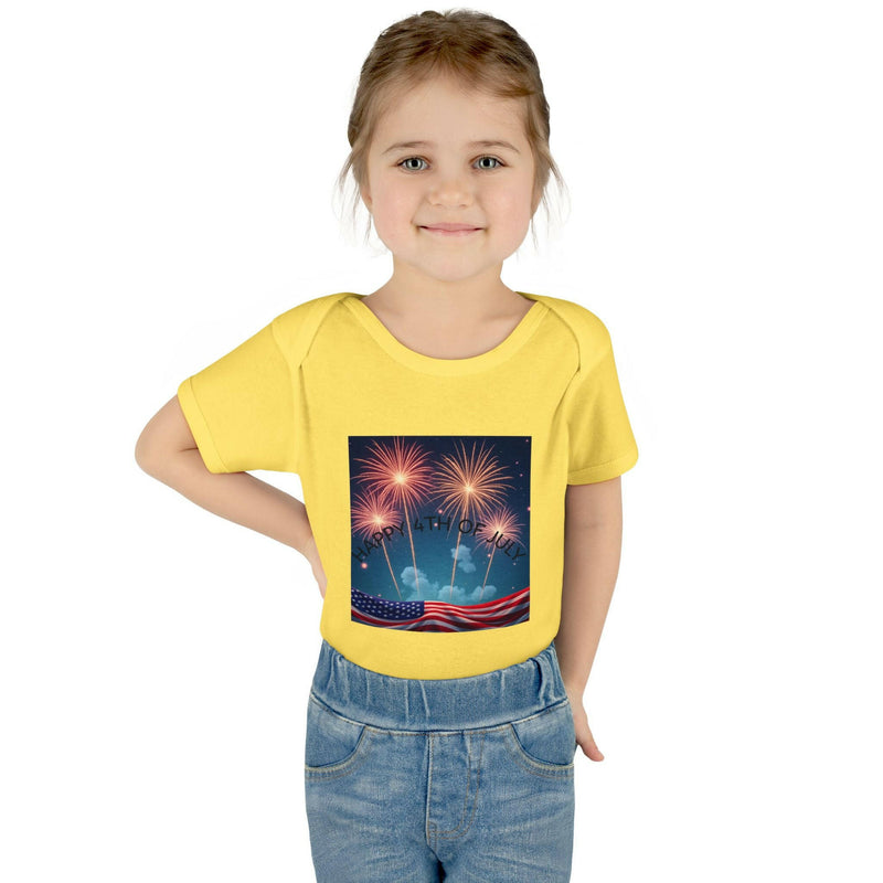 Independence Day Baby Bodysuit, Fireworks Infant Onesie, 4th of July Outfit, Baby Shower Gift, Summer Celebration Apparel