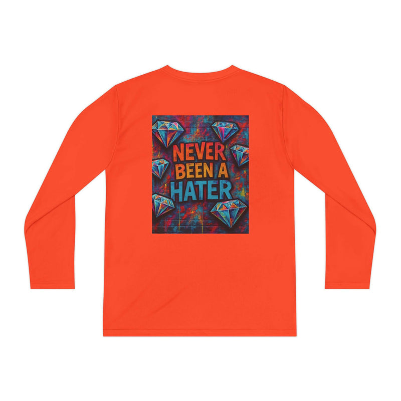 Youth Long Sleeve Tee, Trendy Graphic Shirt, Gift for Teens, Cool Statement Apparel, Casual Wear, Everyday Fun