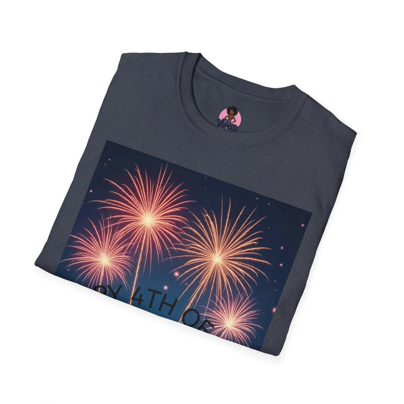 4th of July Fireworks T-Shirt, Unisex Summer Tee, Patriotic Shirt, Independence Day Celebration Wear, Holiday Gift Idea