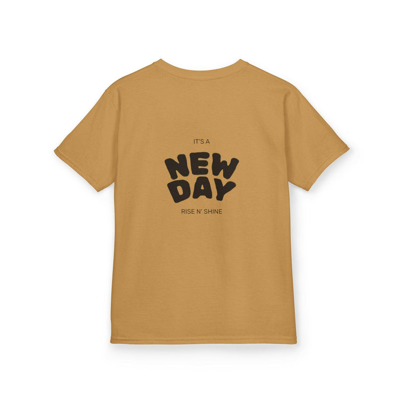 Kids Motivational Tee: Believe You Can, New Day Inspiration, Youth T-Shirt, Positive Message Gift, Fun Everyday Wear