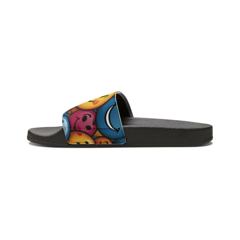 Vibrant Emoji Sandals - Fun Summer Footwear, Stylish Casual Slides, Beach Essentials, Gift for Her, Emoji Lover Sandals