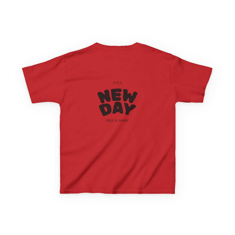 Kids Motivational Tee: Believe You Can, New Day Inspiration, Youth T-Shirt, Positive Message Gift, Fun Everyday Wear