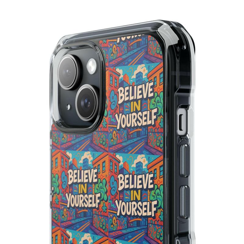 Inspiring self-belief concept illustrating confidence and motivation for personal growth and success