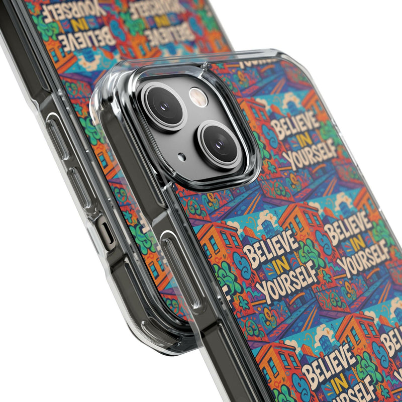 Inspirational Phone Case for Self-Belief | Magnetic Clear Impact Cases, Custom Phone Cover, Motivation Accessory, Gift for Teens, [...]