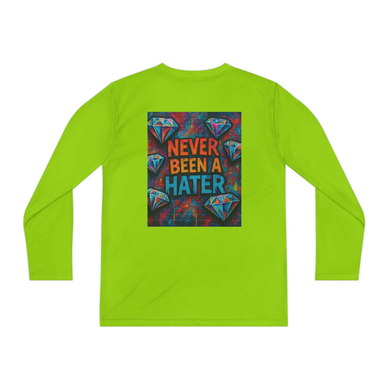 Youth Long Sleeve Tee, Trendy Graphic Shirt, Gift for Teens, Cool Statement Apparel, Casual Wear, Everyday Fun