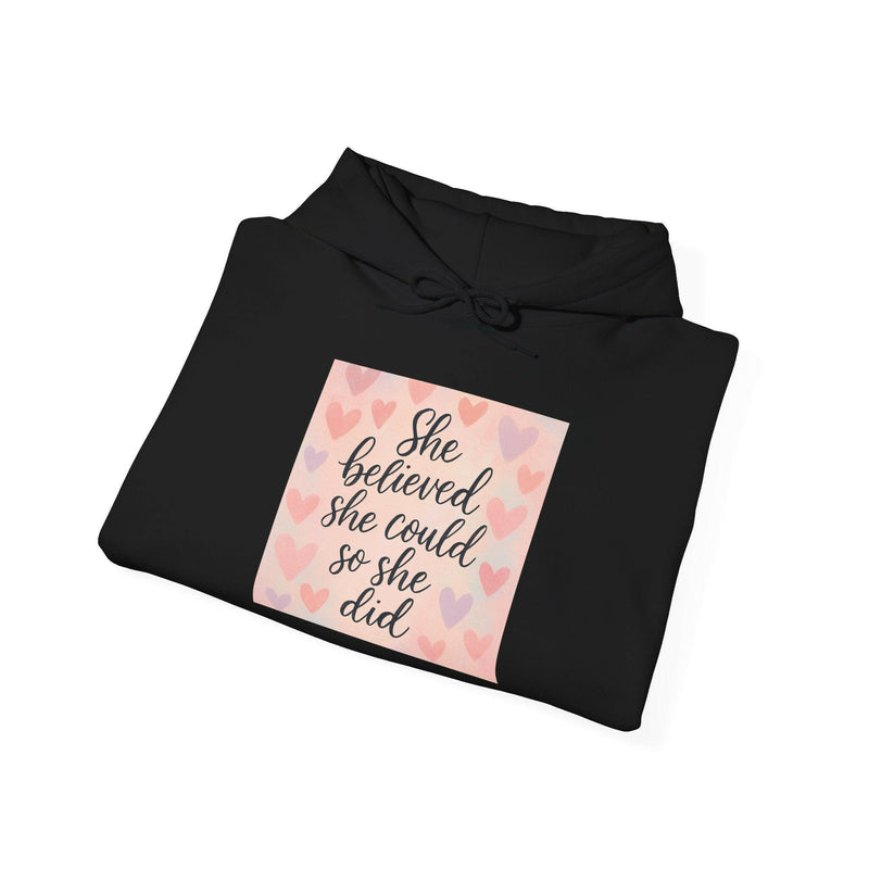 Inspirational Hoodie, Motivational Sweatshirt, Self-Confidence Gift, Cozy Casual Wear, Empowering Fashion