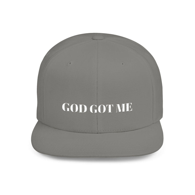 Black adjustable snapback cap with embroidered logo, perfect for customizable fit and stylish streetwear.
