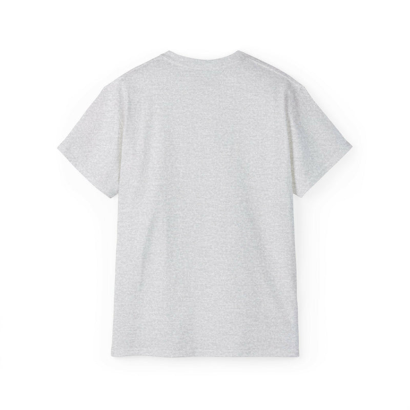 Back view of Lion King Unisex Ultra Cotton Tee in light grey with classic fit and ribbed collar