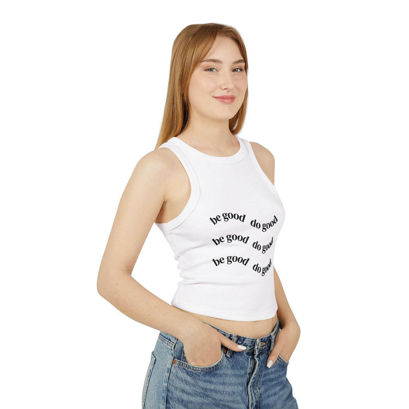 Graphic Racer Tank Top featuring Sarcasm University design, perfect casual wear for sarcasm enthusiasts and graphic tee lovers.